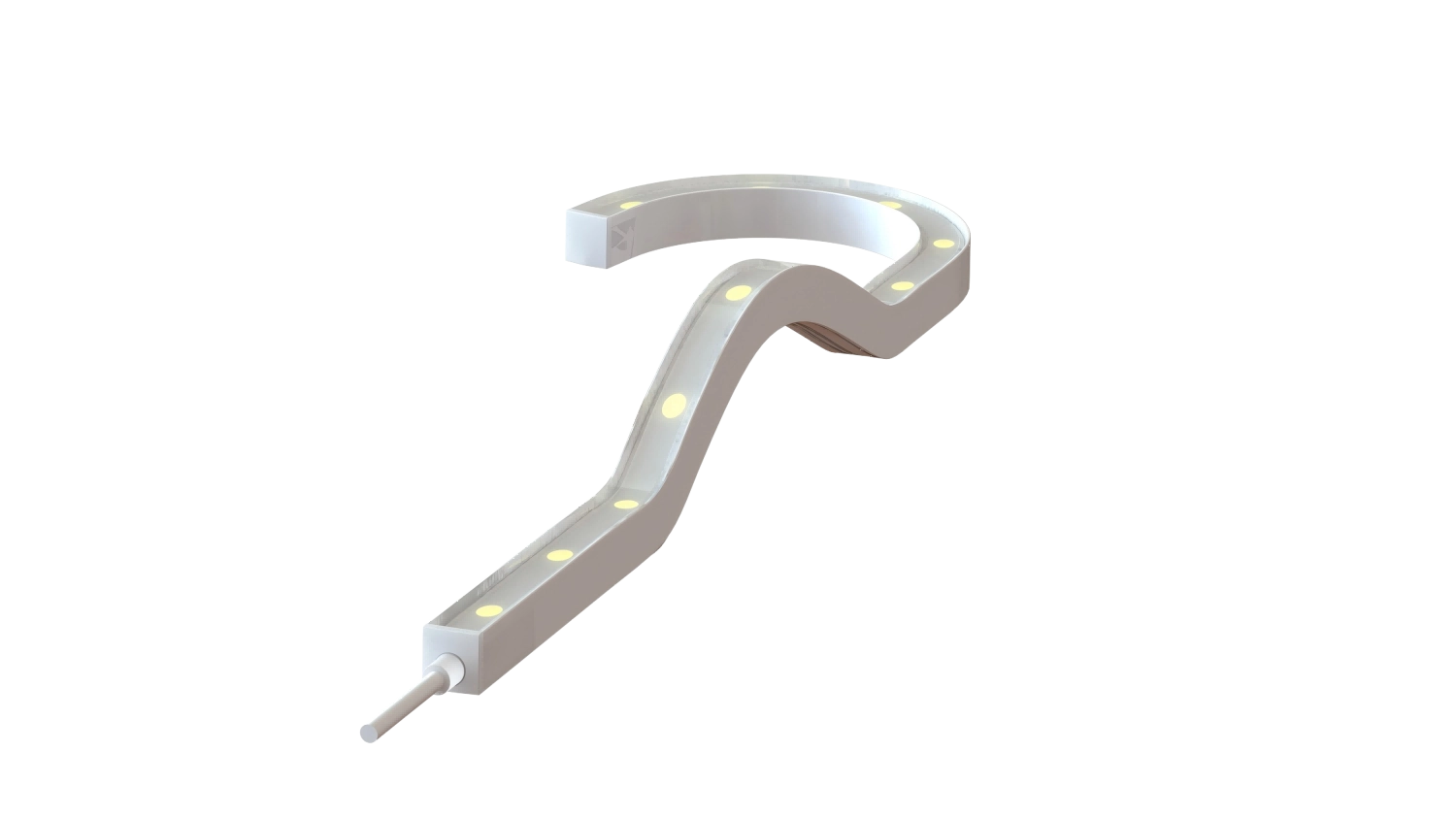 NW2020TS El ba&ntilde;ador de pared flexible LED confiable