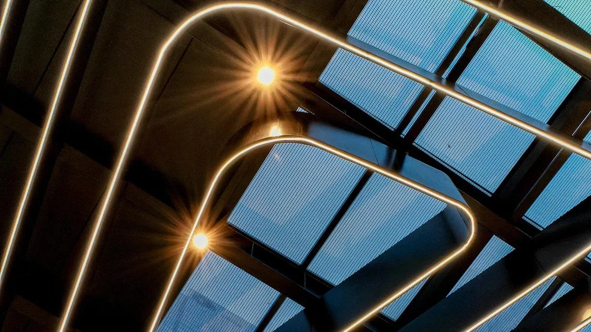 Ideas de trajes lineales con LED &oacute;pticos que aportan un encanto superior sin esfuerzo